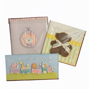 3 x 3D Adorable Baby Greeting Cards Set